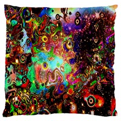 Alien World Digital Computer Graphic Large Flano Cushion Case (two Sides)