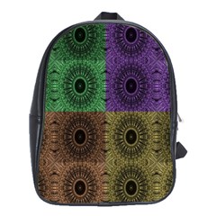 Creative Digital Pattern Computer Graphic School Bags (xl) 