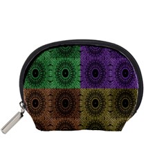 Creative Digital Pattern Computer Graphic Accessory Pouches (small)  by Simbadda