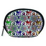 Digital Patterned Ornament Computer Graphic Accessory Pouches (Medium)  Front