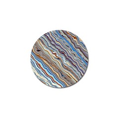 Fractal Waves Background Wallpaper Pattern Golf Ball Marker (10 Pack)