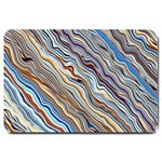 Fractal Waves Background Wallpaper Pattern Large Doormat  30 x20  Door Mat