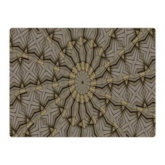 Abstract Image Showing Moiré Pattern Double Sided Flano Blanket (mini)  by Simbadda