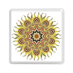 Abstract Geometric Seamless Ol Ckaleidoscope Pattern Memory Card Reader (square)  by Simbadda