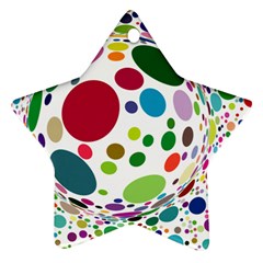 Color Ball Ornament (star)