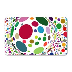 Color Ball Magnet (rectangular) by Mariart