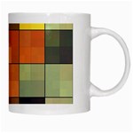 Background With Color Layered Tiling White Mugs Right