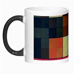 Background With Color Layered Tiling Morph Mugs by Simbadda