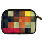 Background With Color Layered Tiling Digital Camera Cases Back