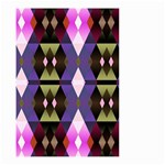 Geometric Abstract Background Art Small Garden Flag (Two Sides) Front