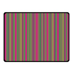 Lines Double Sided Fleece Blanket (Small) 