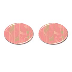 Pattern Cufflinks (oval)