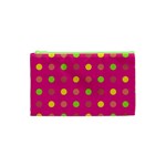 Polka dots  Cosmetic Bag (XS) Front