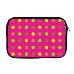 Polka Dots  Apple Macbook Pro 17  Zipper Case by Valentinaart