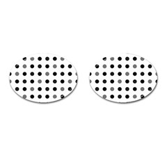 Polka Dots  Cufflinks (oval)