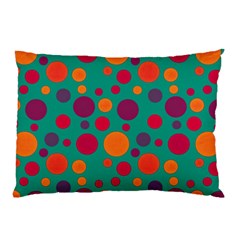 Polka Dots Pillow Case (two Sides)