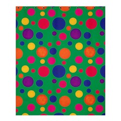 Polka Dots Shower Curtain 60  X 72  (medium)  by Valentinaart