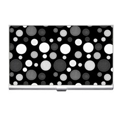 Polka Dots Business Card Holders by Valentinaart