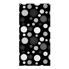 Polka Dots Shower Curtain 36  X 72  (stall)  by Valentinaart