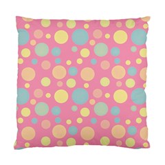 Polka Dots Standard Cushion Case (two Sides) by Valentinaart