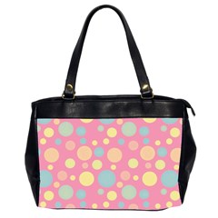 Polka Dots Office Handbags (2 Sides) 