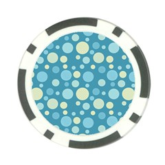 Polka Dots Poker Chip Card Guard (10 Pack) by Valentinaart