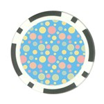 Polka dots Poker Chip Card Guard Front