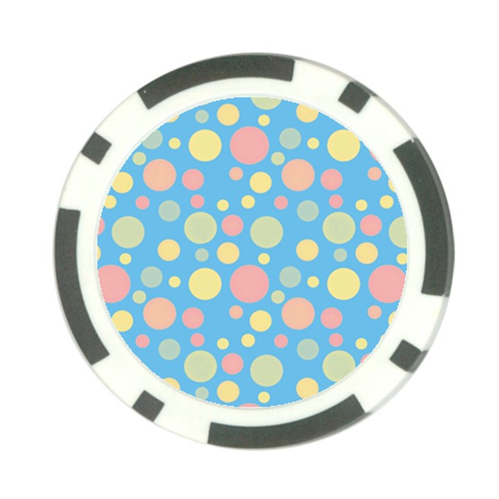 Polka dots Poker Chip Card Guard