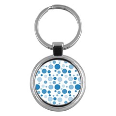 Polka Dots Key Chains (round) 