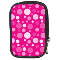 Polka Dots Compact Camera Cases by Valentinaart