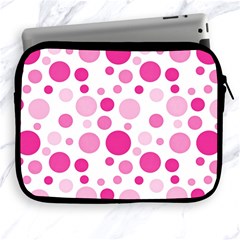 Polka Dots Apple Ipad 2/3/4 Zipper Cases by Valentinaart