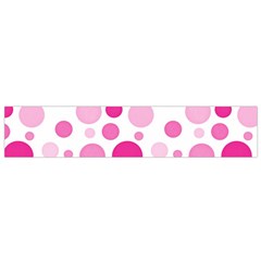 Polka Dots Flano Scarf (small) by Valentinaart