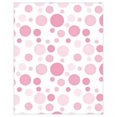 Polka Dots Drawstring Bag (small) by Valentinaart