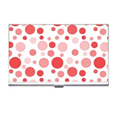Polka Dots Business Card Holders by Valentinaart