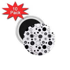 Polka dots 1.75  Magnets (10 pack) 