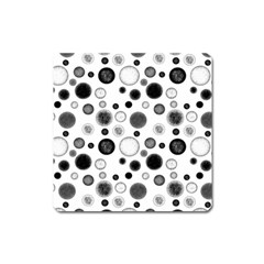 Polka dots Square Magnet