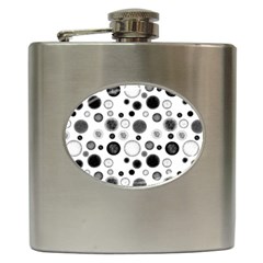 Polka dots Hip Flask (6 oz)