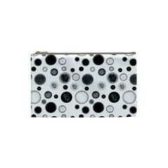 Polka dots Cosmetic Bag (Small) 