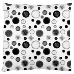 Polka dots Standard Flano Cushion Case (One Side)