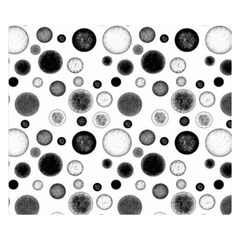 Polka dots Double Sided Flano Blanket (Small) 