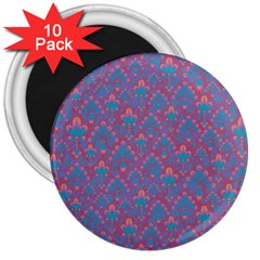 Pattern 3  Magnets (10 pack) 