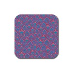 Pattern Rubber Coaster (Square)  Front