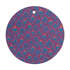 Pattern Round Ornament (Two Sides)