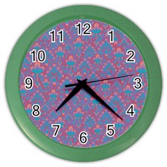 Pattern Color Wall Clocks