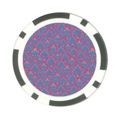 Pattern Poker Chip Card Guard