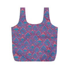 Pattern Full Print Recycle Bags (M) 