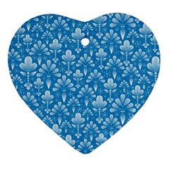 Pattern Heart Ornament (two Sides)