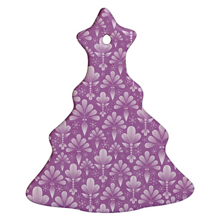 Pattern Christmas Tree Ornament (Two Sides)