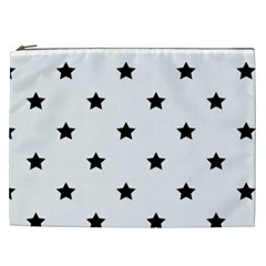 Stars Pattern Cosmetic Bag (xxl)  by Valentinaart