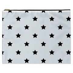 Stars Pattern Cosmetic Bag (xxxl)  by Valentinaart